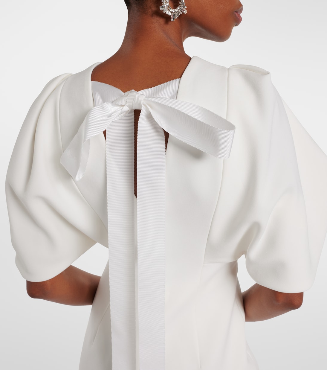 Bridal Midikleid Calita aus Crêpe | Roksanda