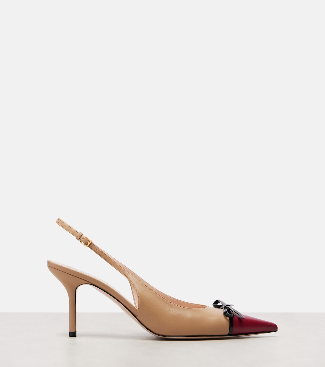 Pumps slingback Bepointy 80 in pelle  | Valentino Garavani