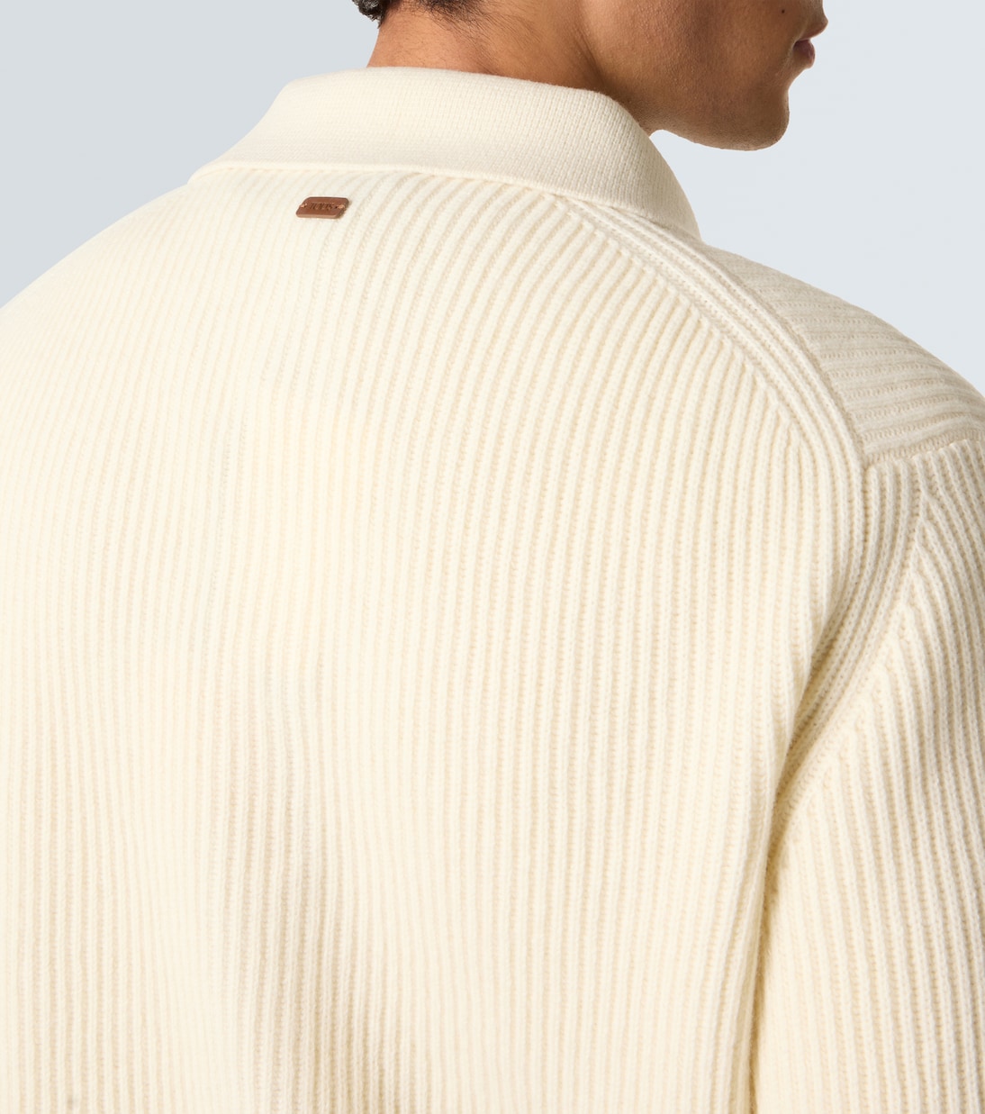 Ribbed-knit wool and cashmere cardigan | Tod's