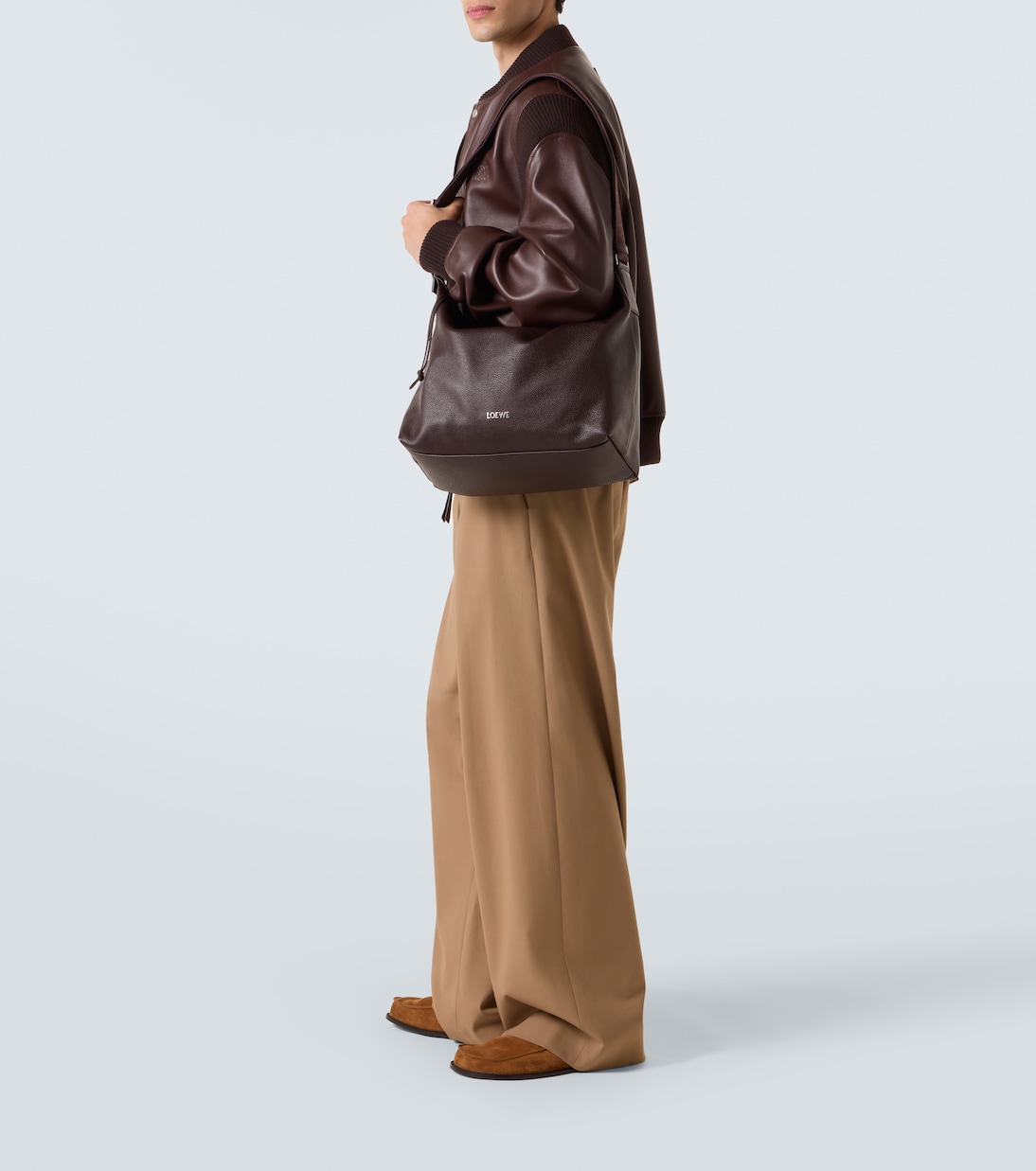 Cubi皮革单肩包 | Loewe