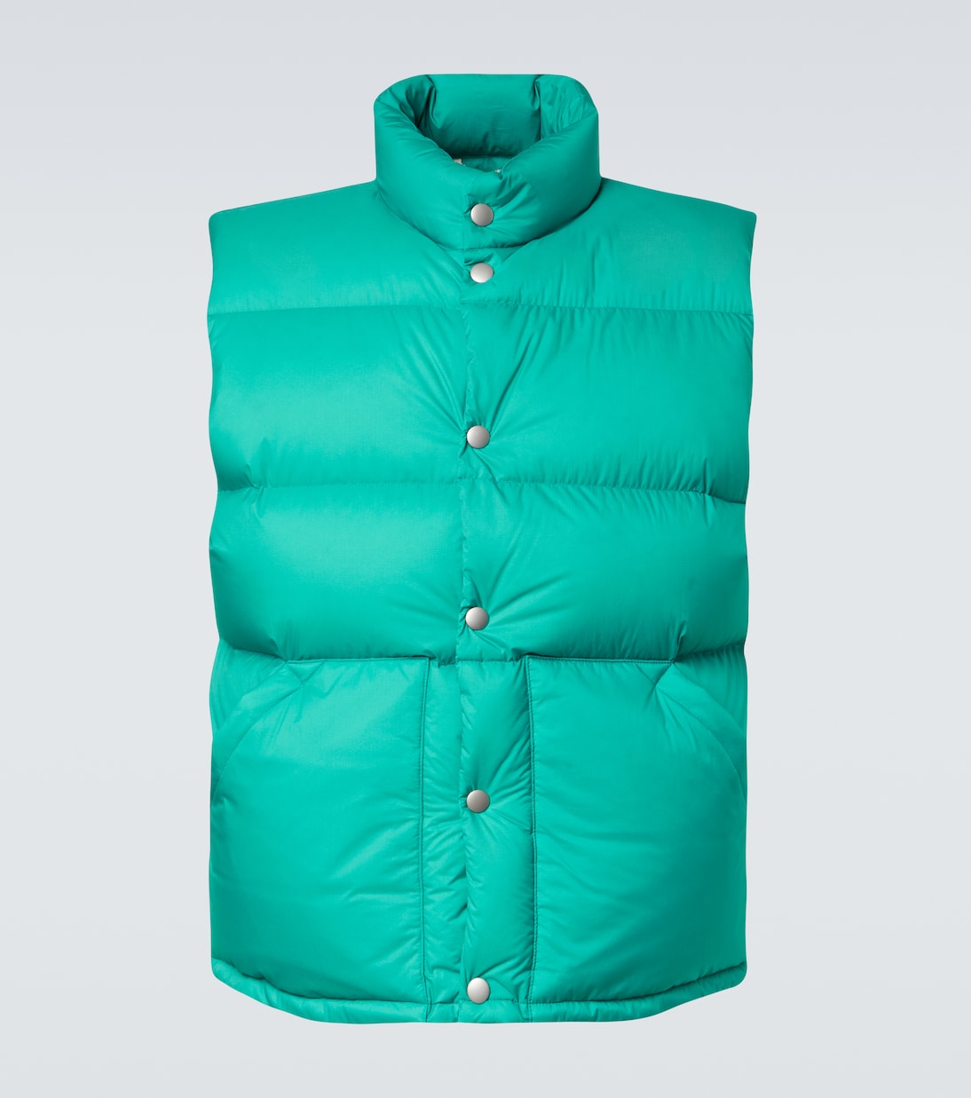 Quilted down vest | Auralee
