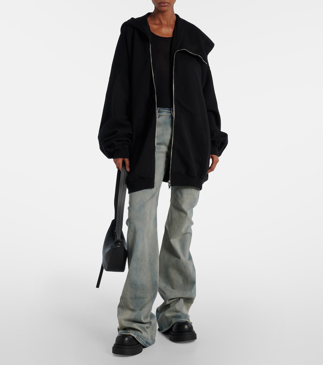 Mega Mountain棉质针织帽衫 | Rick Owens