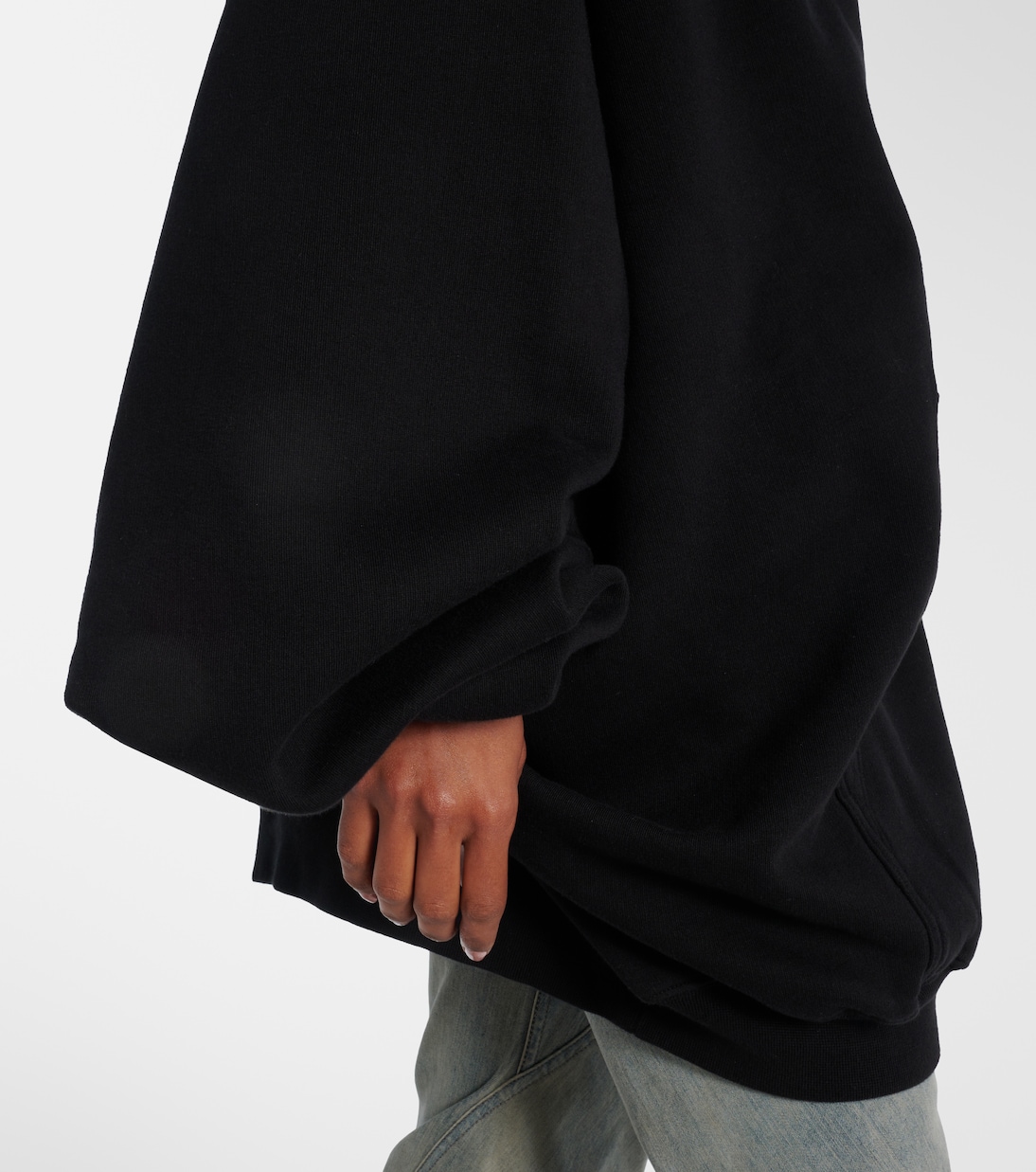 Mega Mountain棉质针织帽衫 | Rick Owens