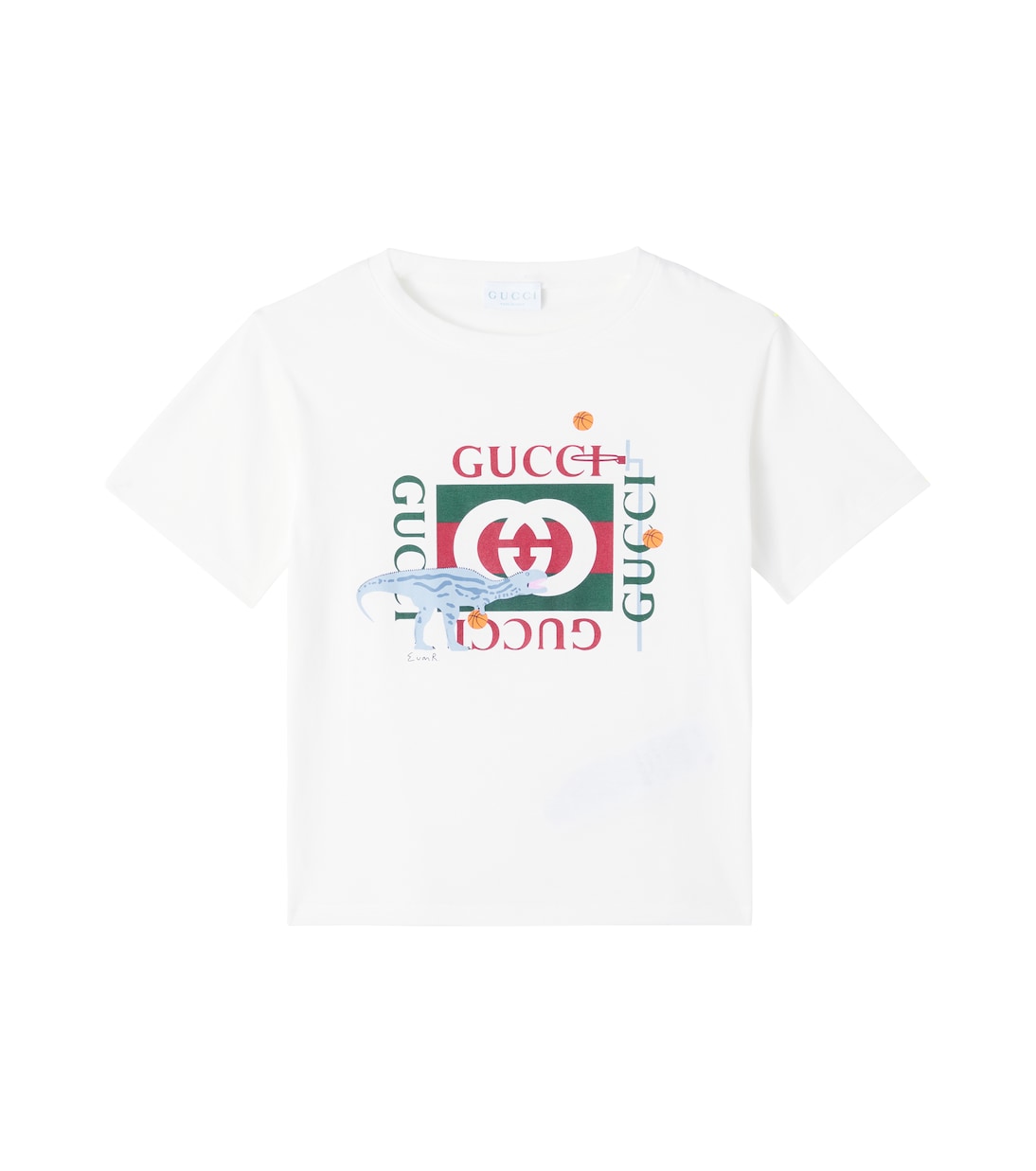 x Euan Roberts camiseta de algodón estampada | Gucci Kids