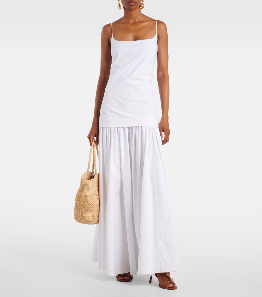Abito lungo Ari in cotone | Staud