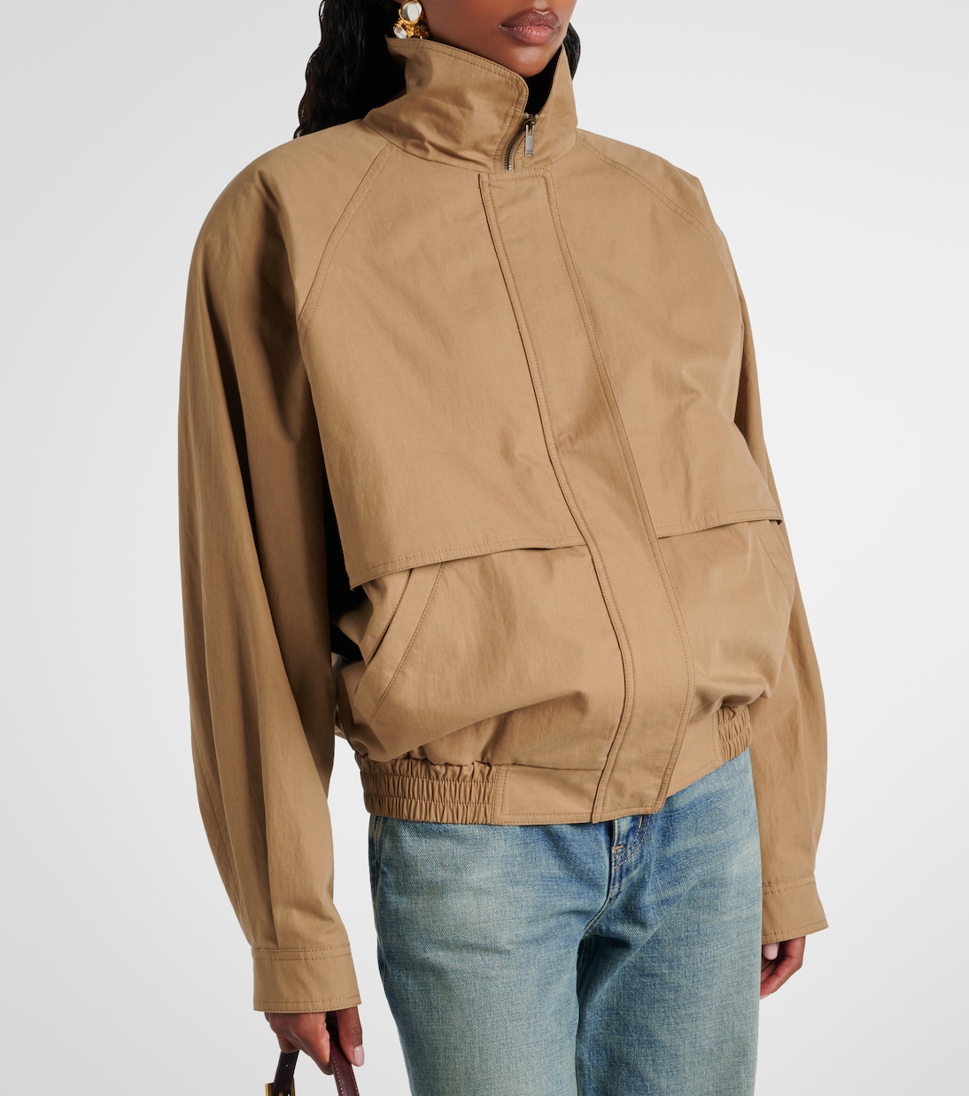 Cotton canvas jacket | Saint Laurent