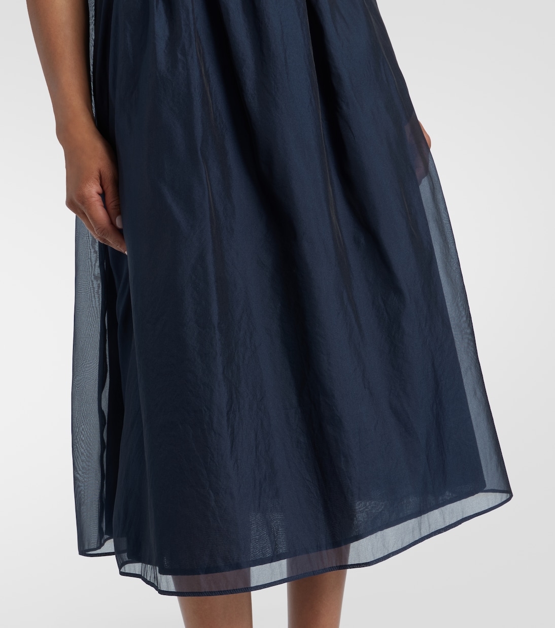 Fatoso silk-blend organza midi dress | 'S Max Mara