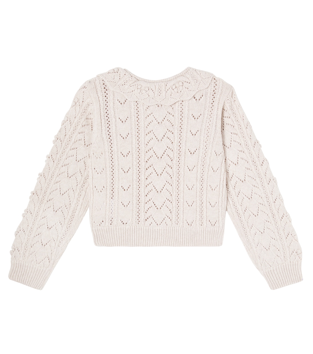 Cardigan Lila aus Baumwolle | The New Society
