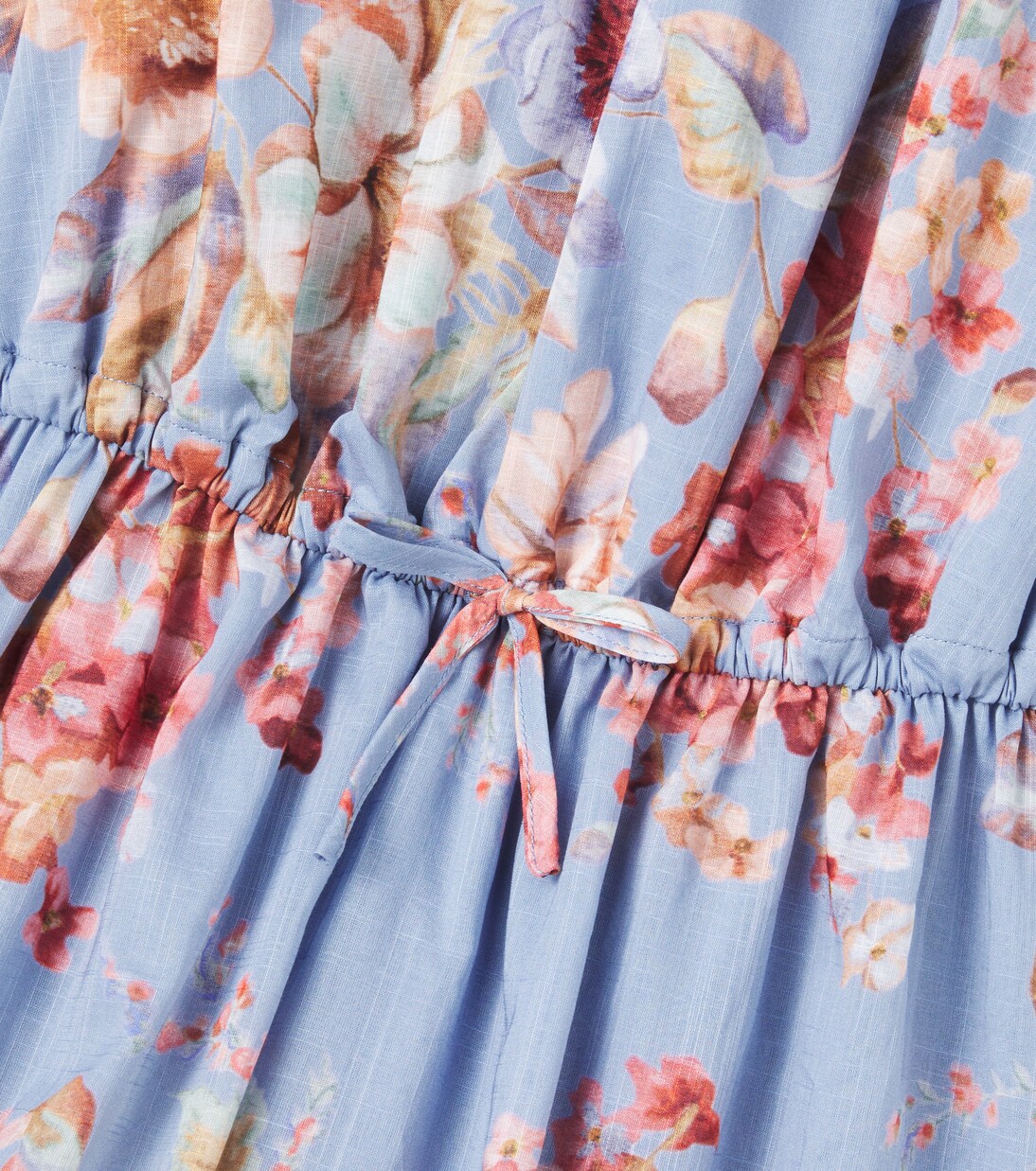 Abito Awaken in cotone con stampa floreale | Zimmermann Kids