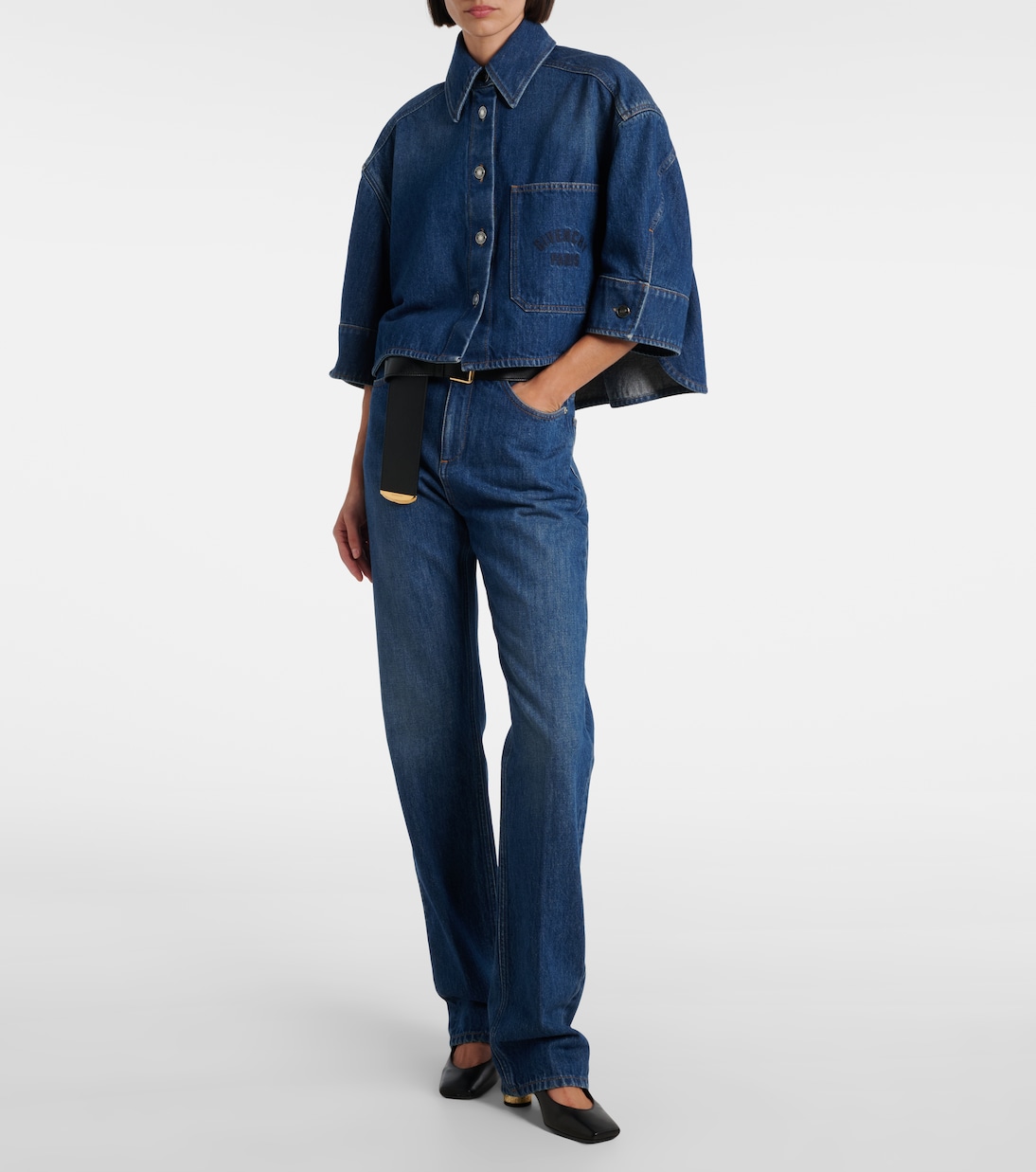 Oversized denim shirt | Givenchy