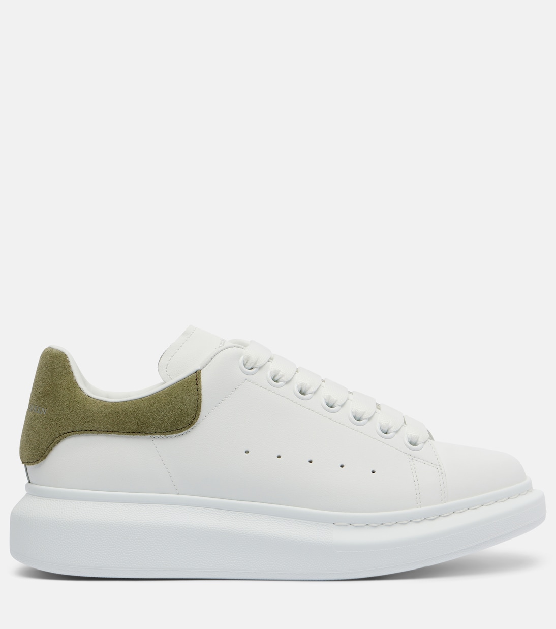 Oversized leather sneakers | McQueen