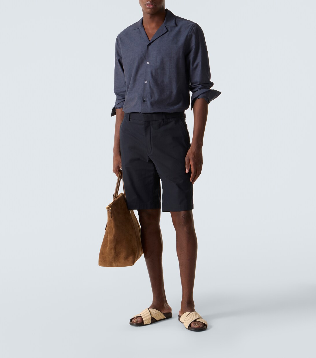 Safra cotton flannel shirt | Frescobol Carioca