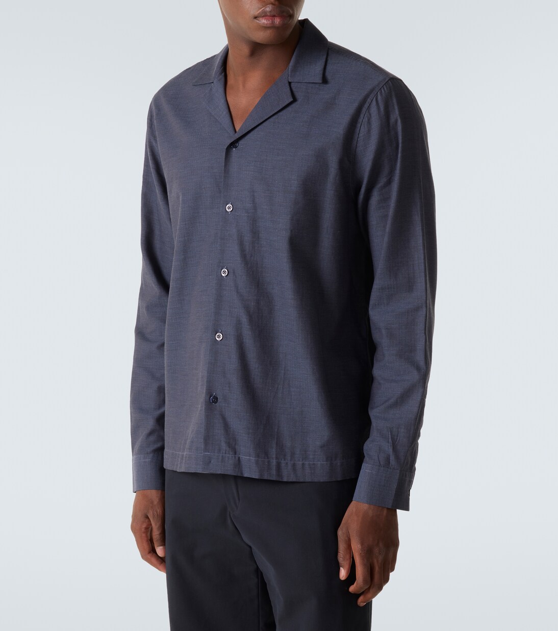 Safra cotton flannel shirt | Frescobol Carioca