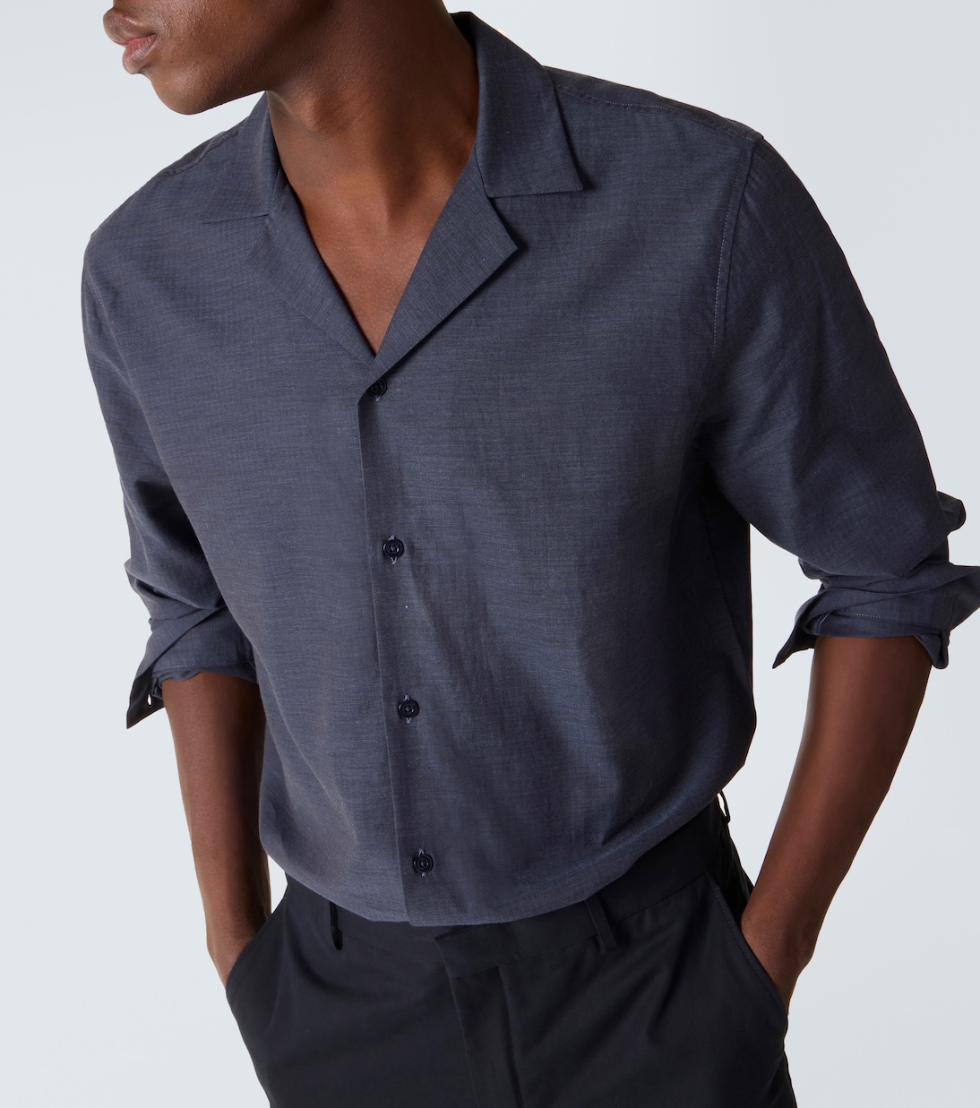 Safra cotton flannel shirt | Frescobol Carioca