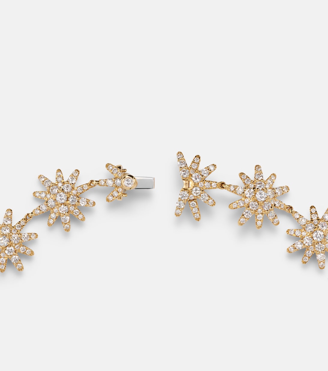 Pulsera Starbust de oro de 14 ct (750/1000) con diamantes | David Yurman