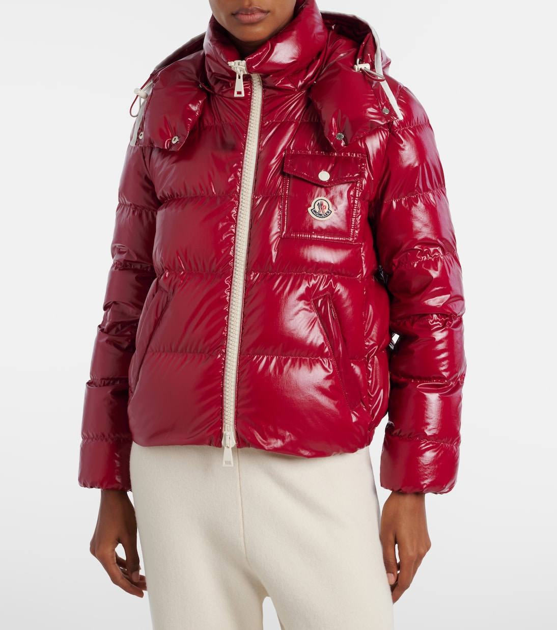 Andro hooded down jacket | Moncler