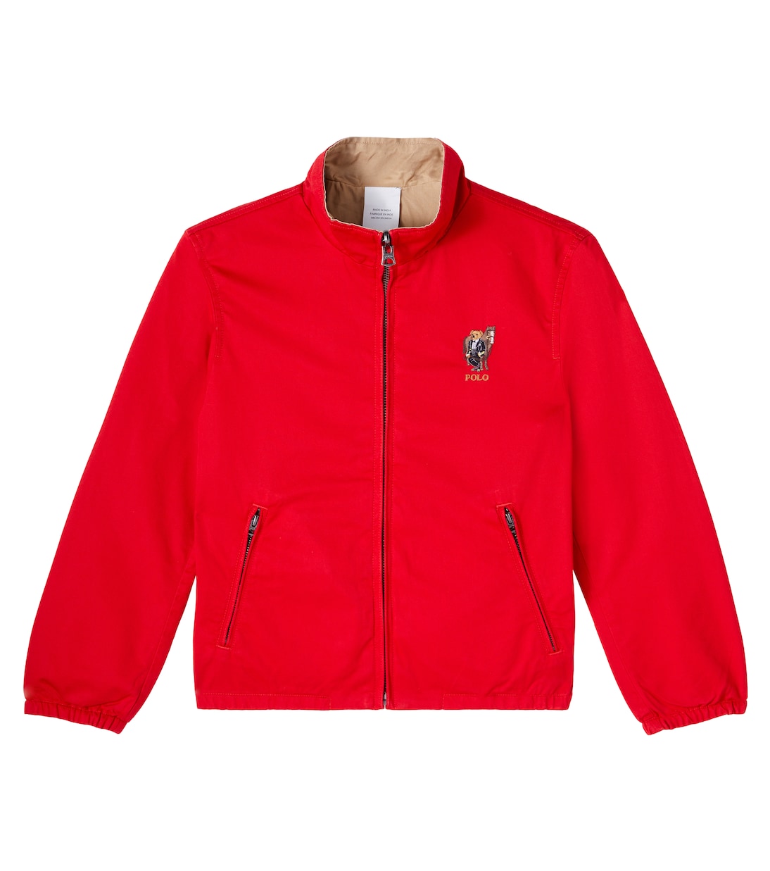 Reversible cotton jacket | Polo Ralph Lauren Kids