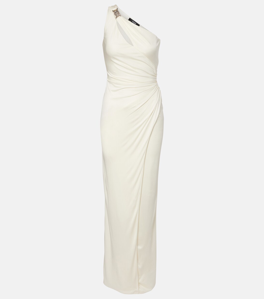 Medusa '95 gathered jersey gown | Versace