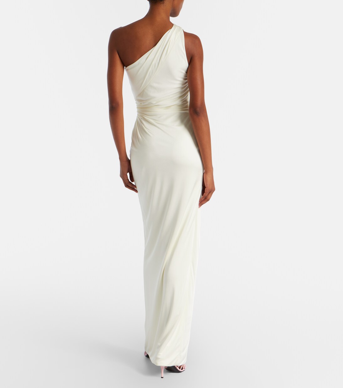 Medusa '95 gathered jersey gown | Versace