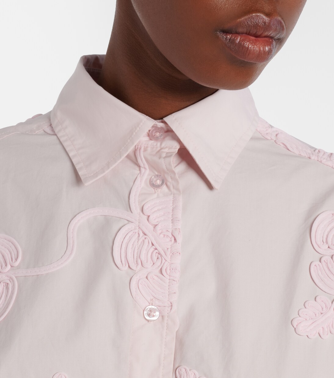 Chemise Lipy brodée en coton | Rotate