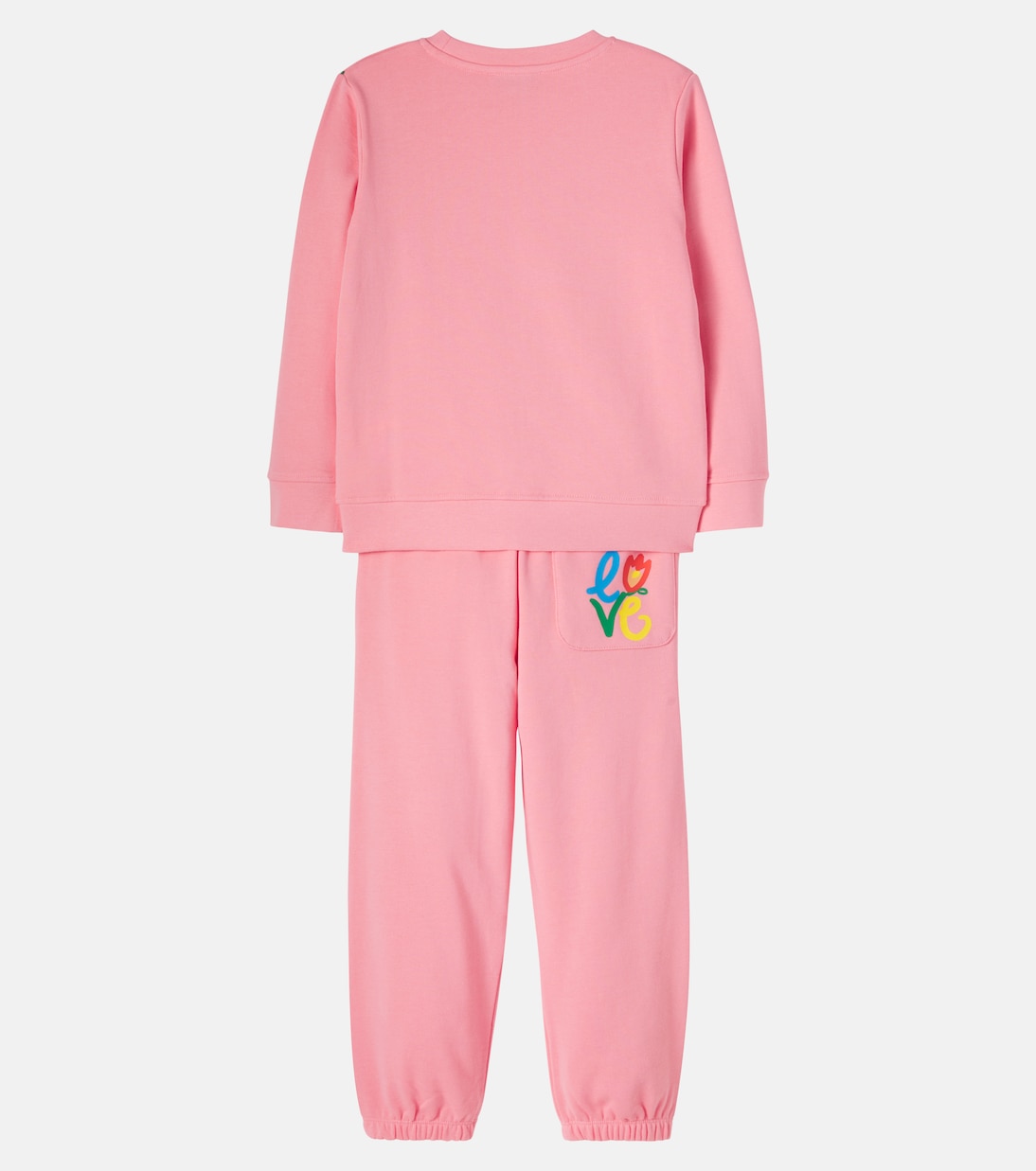 Printed cotton fleece tracksuit  | Stella McCartney Kids