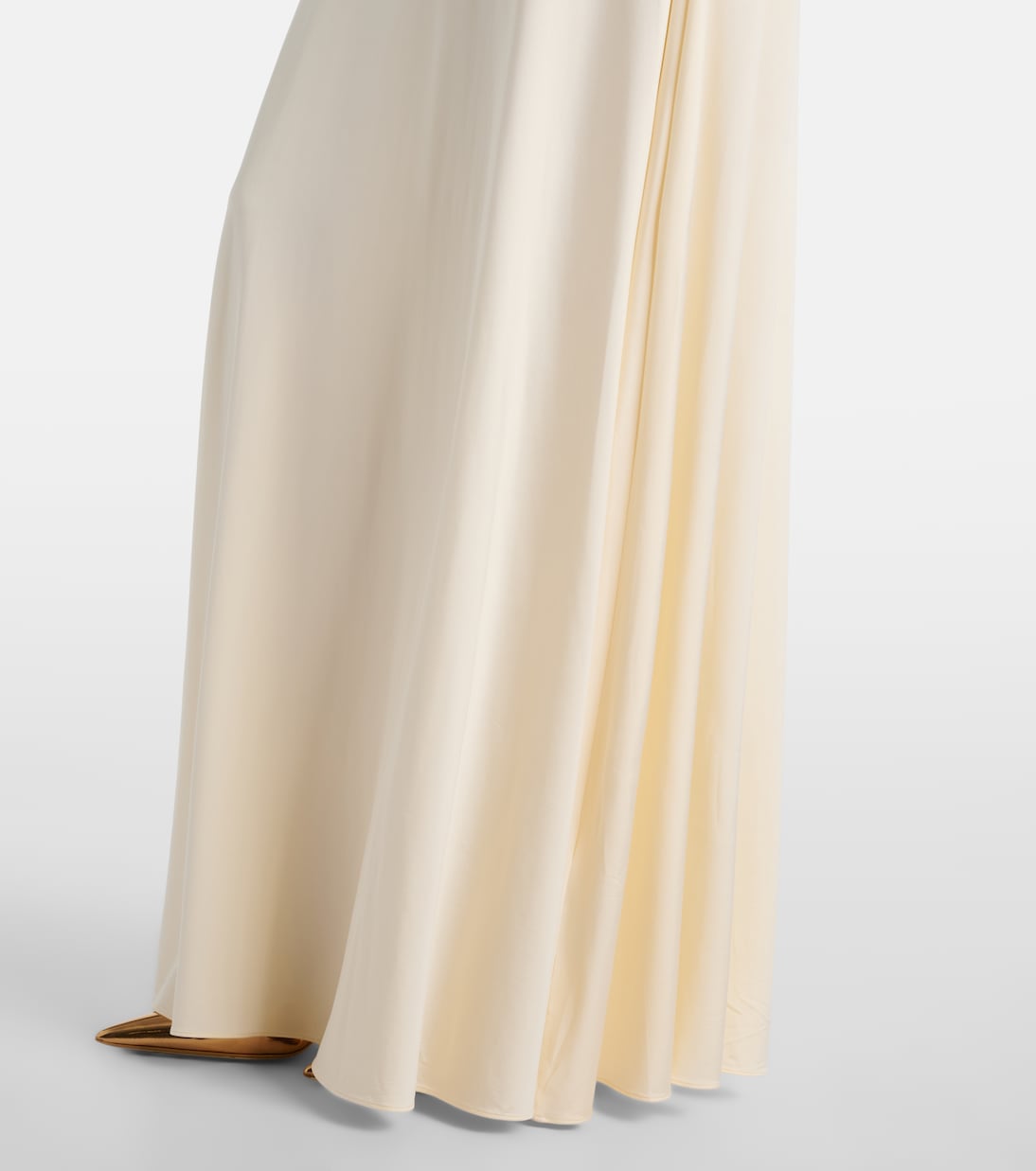 Draped jersey gown | Self-Portrait