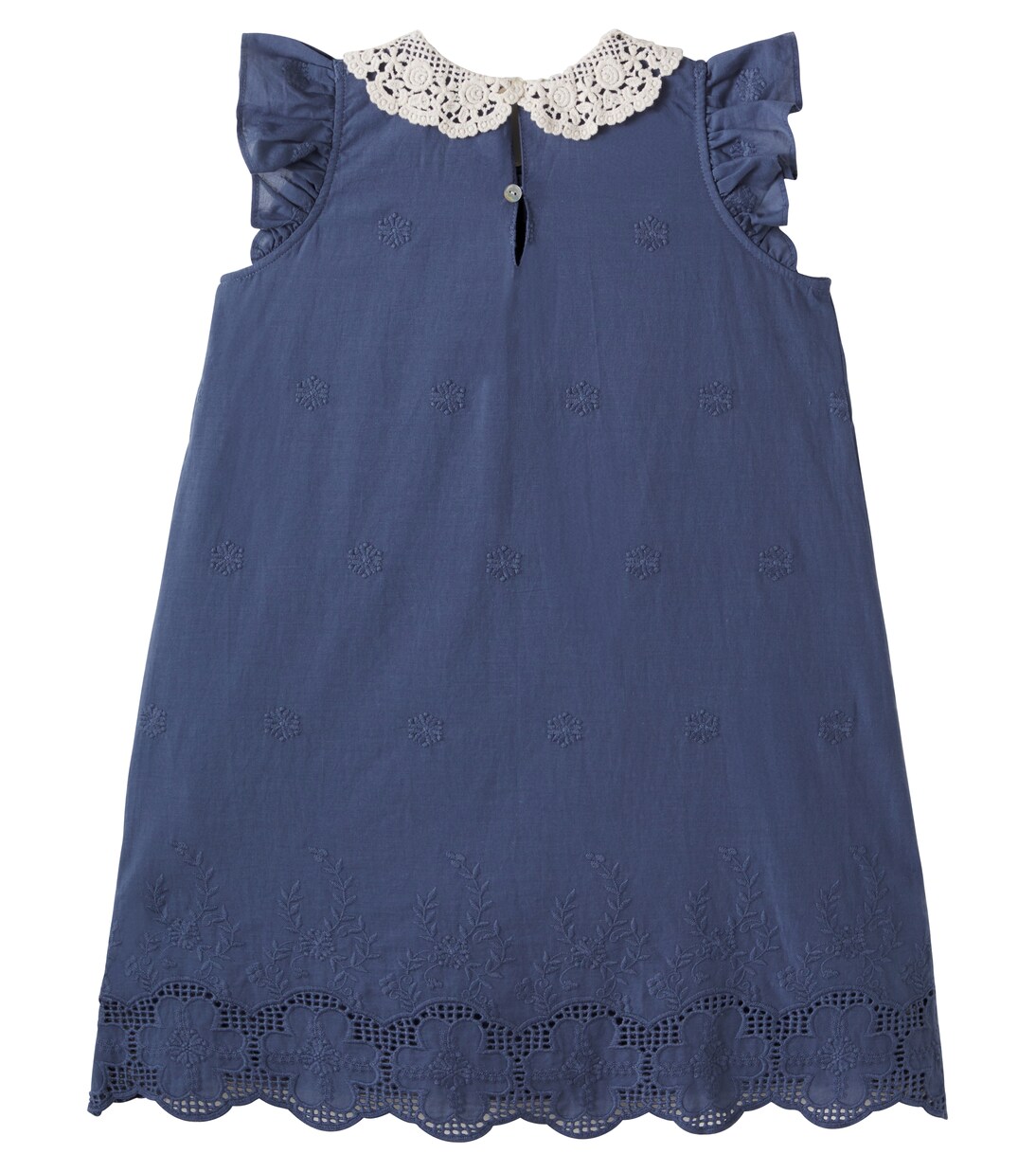 Antonella embroidered cotton dress | C'era Una Volta