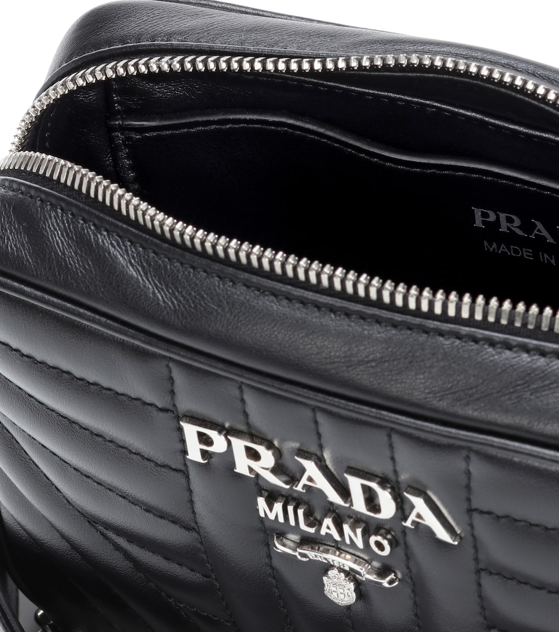 Borsa a tracolla Diagramme in pelle | Prada