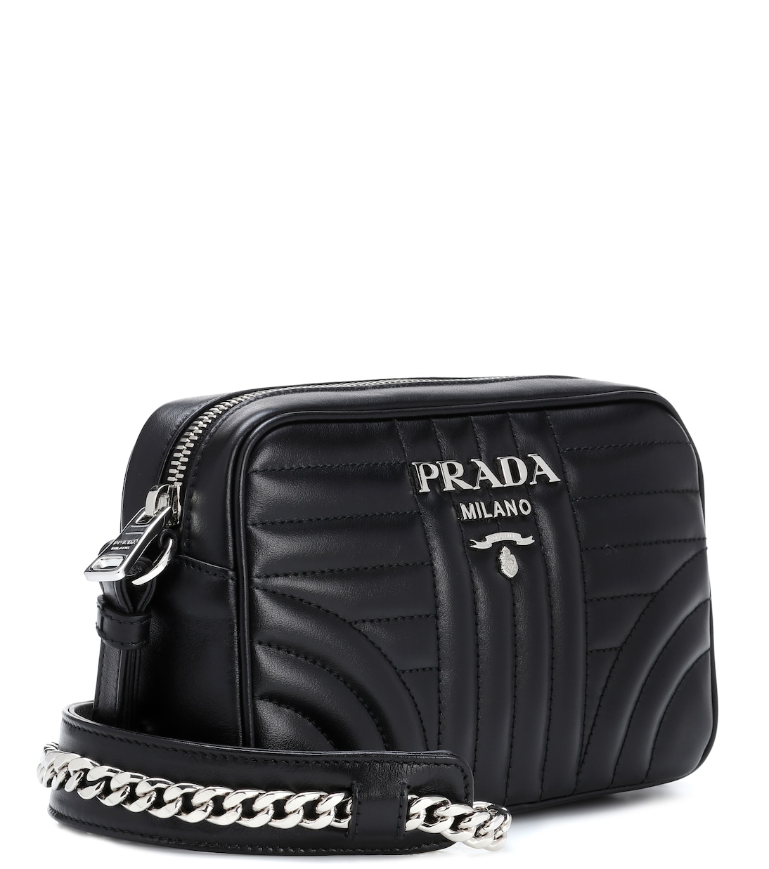 Borsa a tracolla Diagramme in pelle | Prada