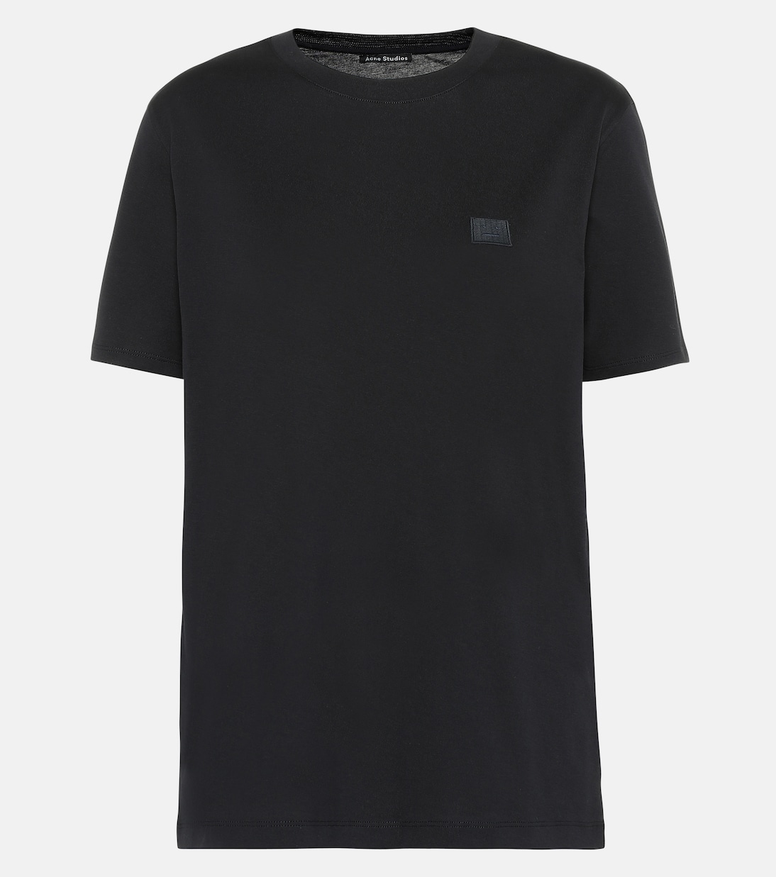 Camiseta de jersey de algodón con logo | Acne Studios