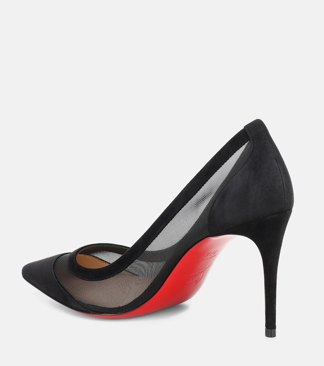 Galavati 85 suede and mesh pumps | Christian Louboutin