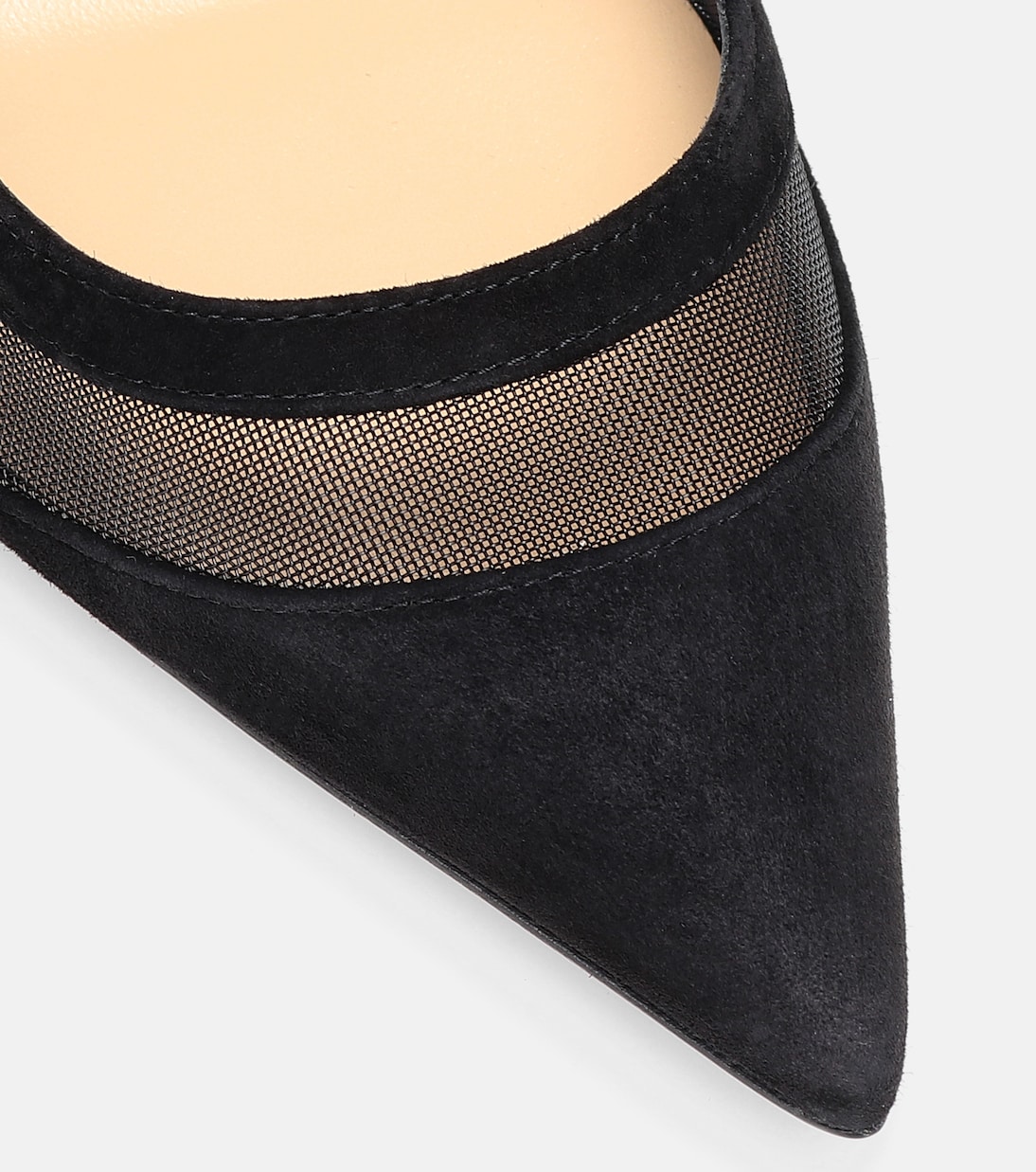 Galavati 85 suede and mesh pumps | Christian Louboutin