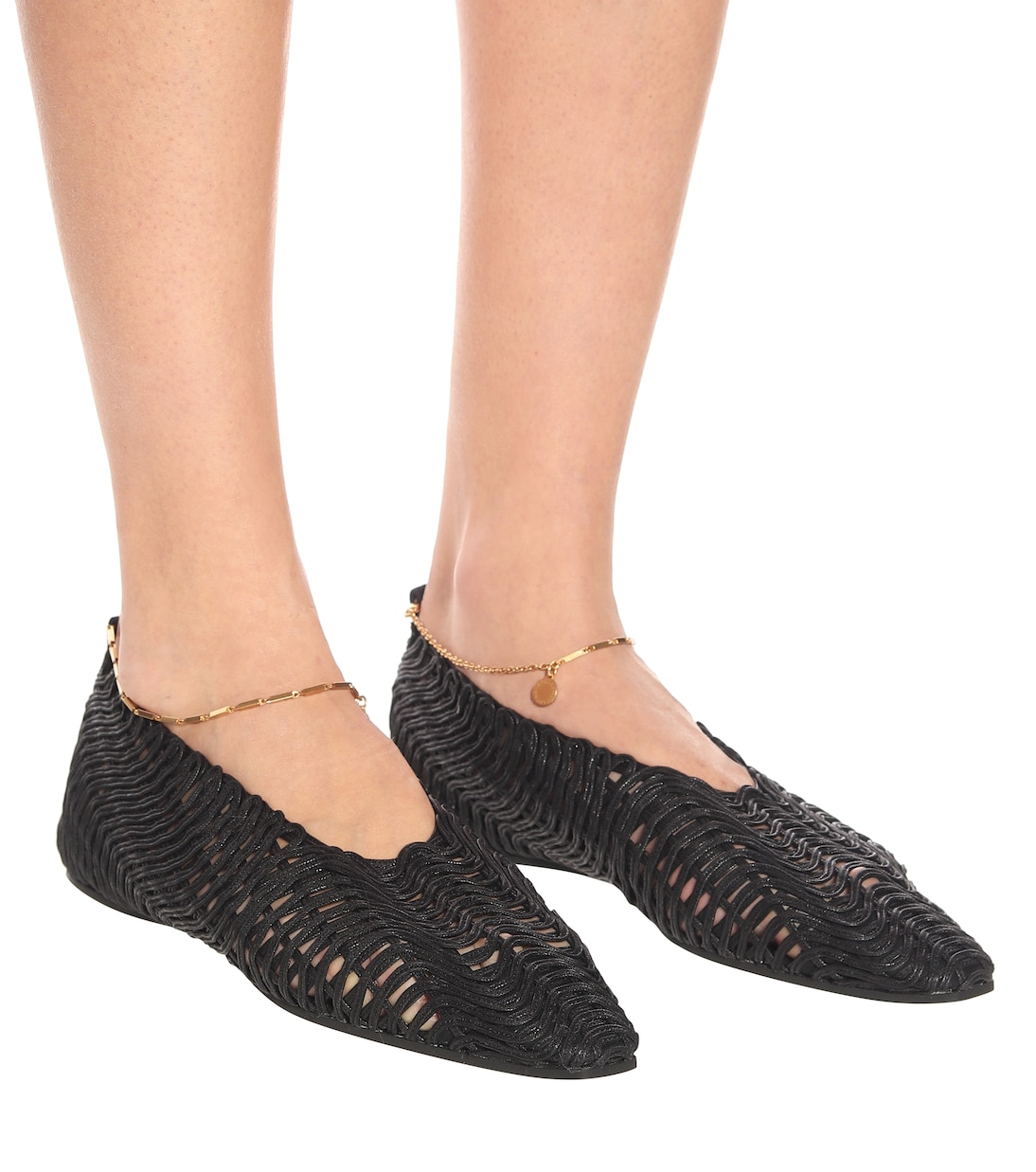Ballerine in tessuto intrecciato | Stella McCartney