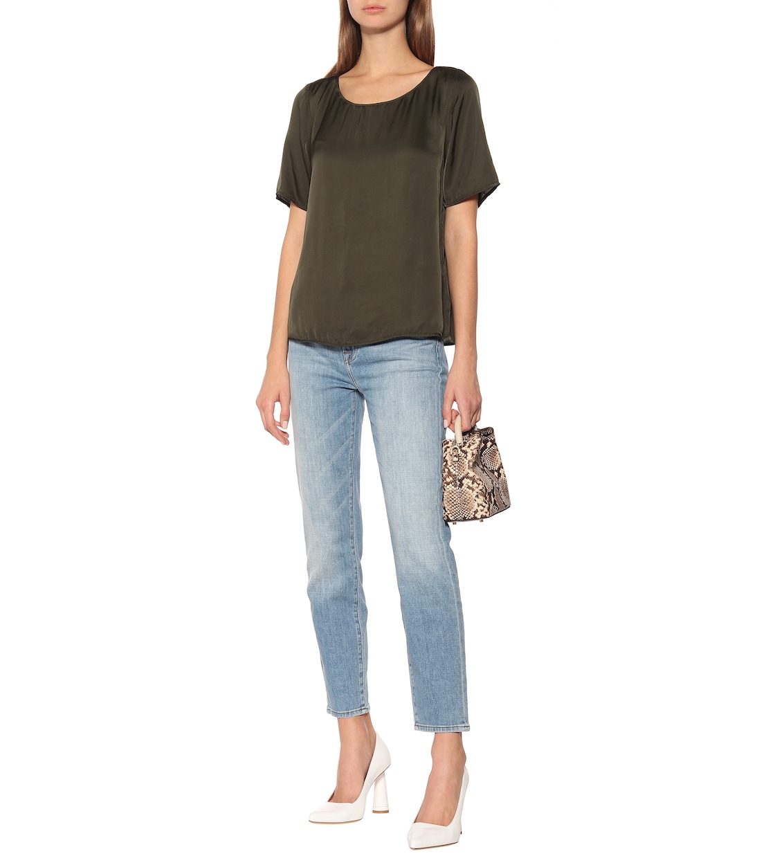 Top Bella en satin | Velvet