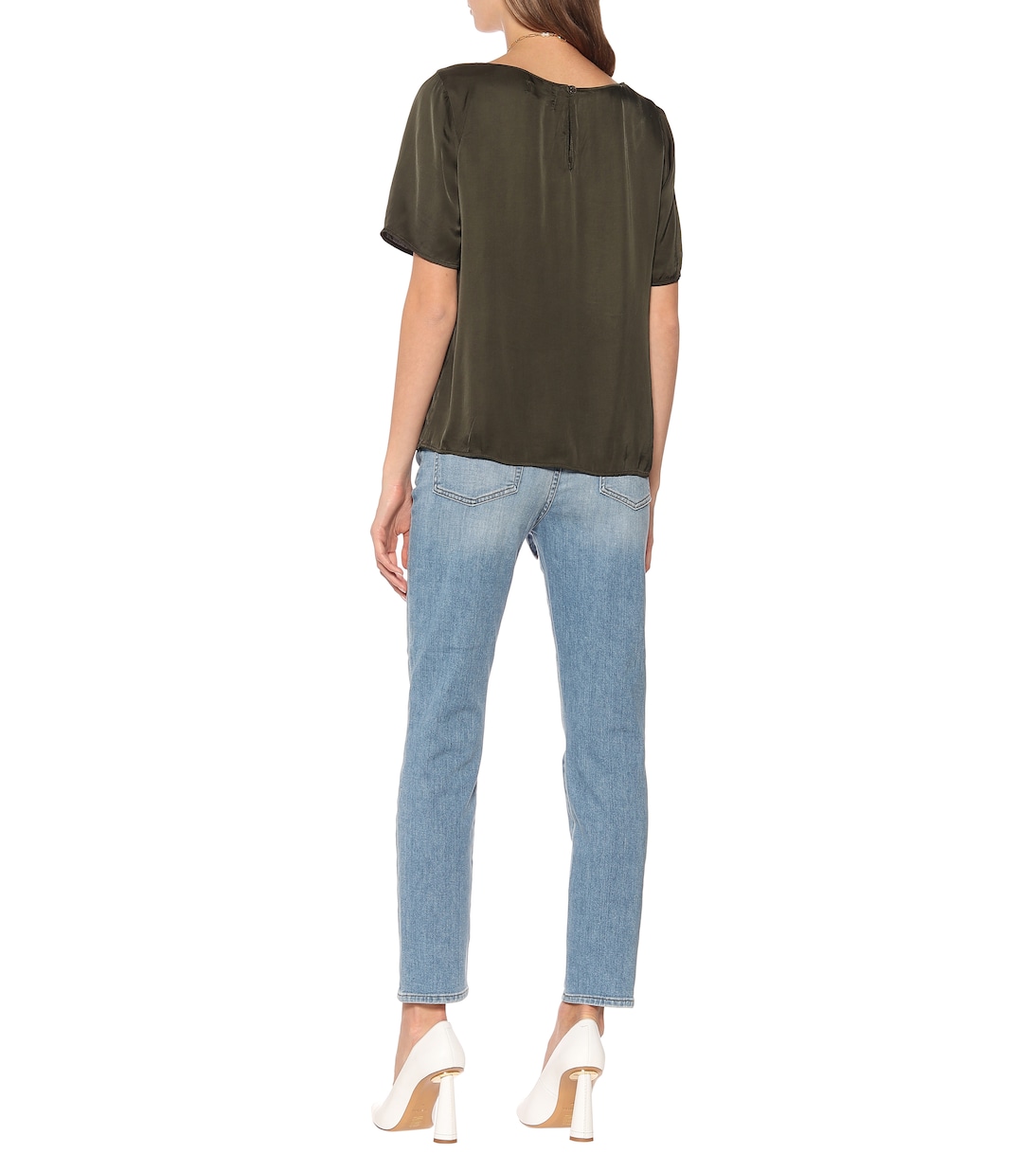 Top Bella en satin | Velvet