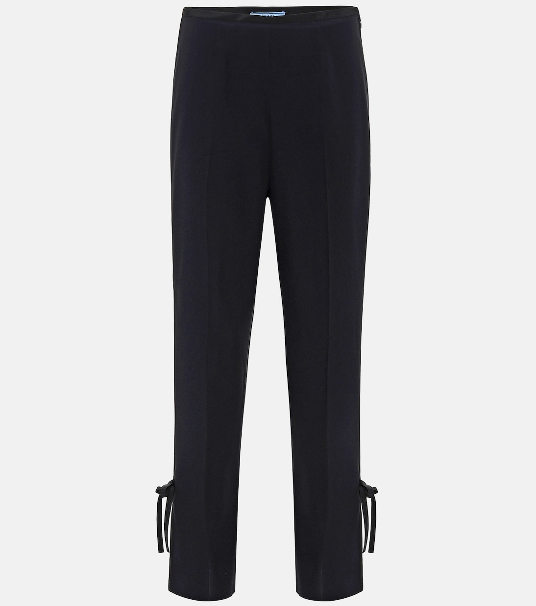 Cropped-Hose aus Crêpe | Prada
