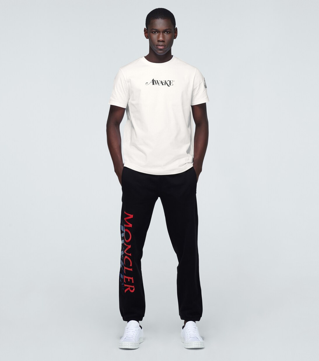 2 MONCLER 1952 & AWAKE NY logo cotton T-shirt | Moncler Genius