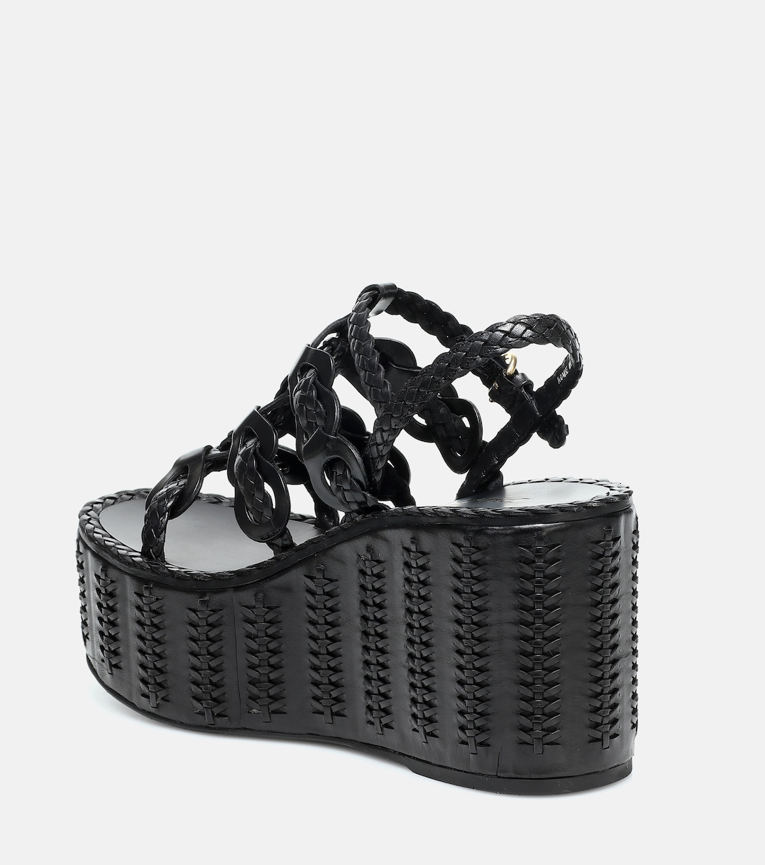 Sandali in pelle con platform | Prada