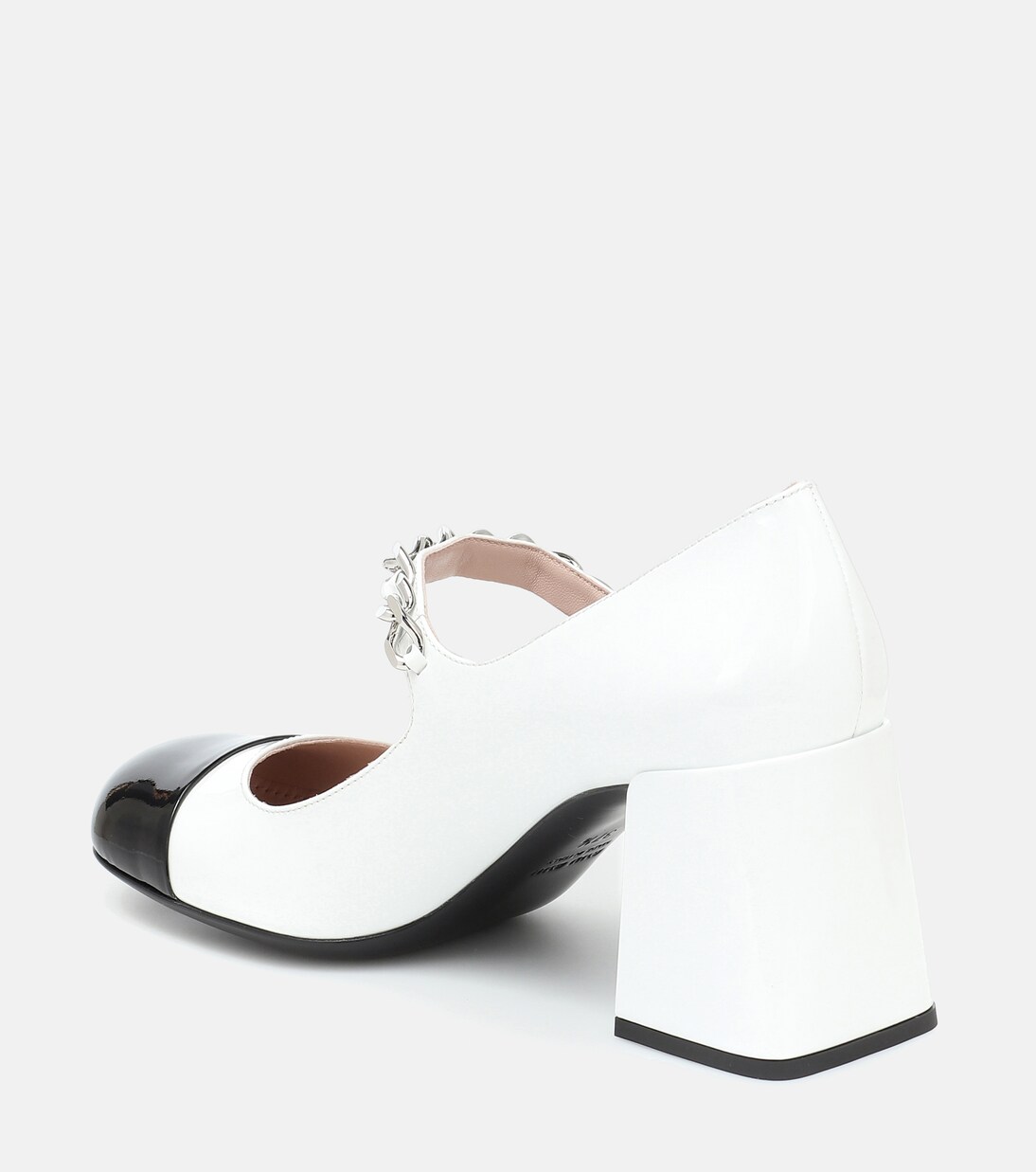 Pumps Mary Jane in vernice con perle | Miu Miu
