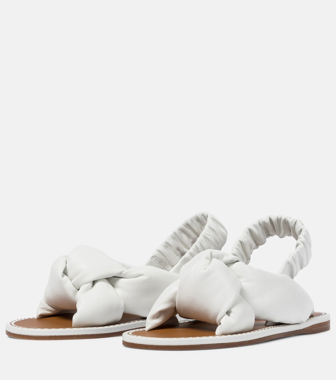 Sandalen aus Leder | Miu Miu