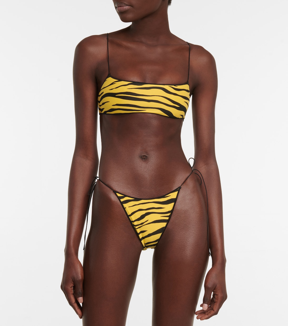 Top bikini The C con stampa | Tropic of C
