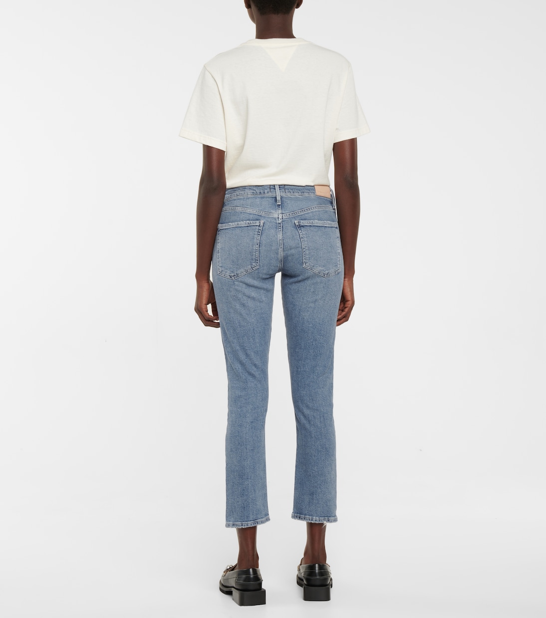 Elsa mid-rise slim cropped jeans | Citizens of Humanity