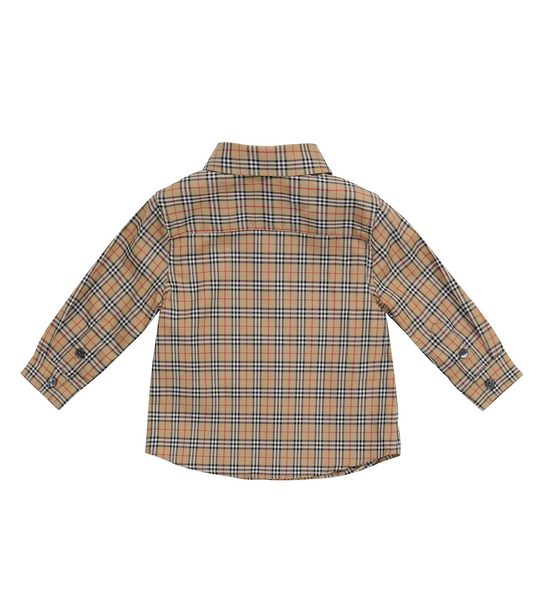 Baby Archive Check stretch-cotton shirt | Burberry Kids