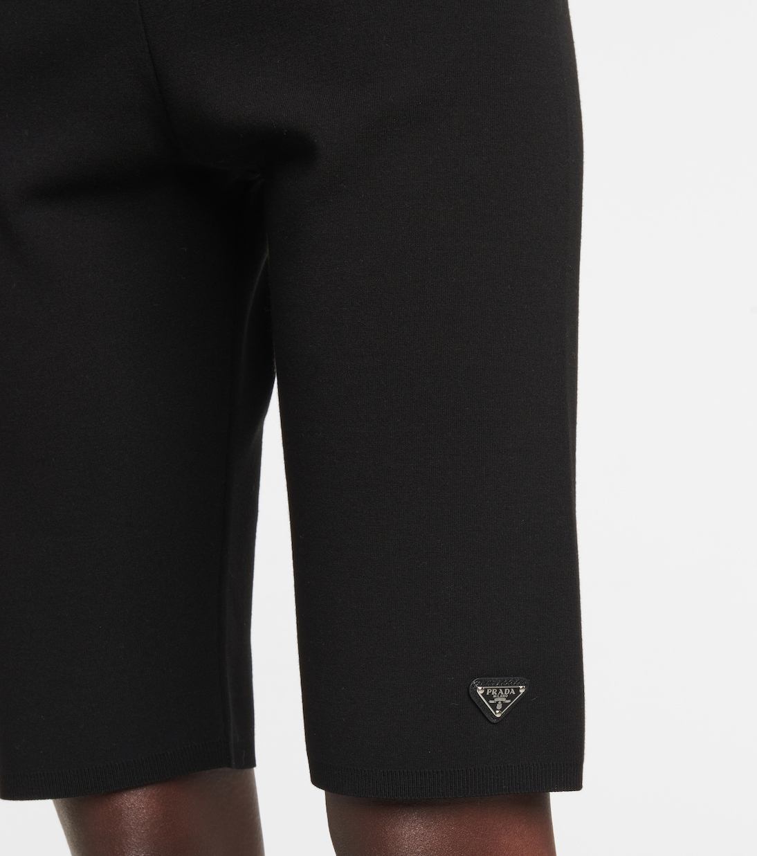 Short cycliste à taille haute | Prada