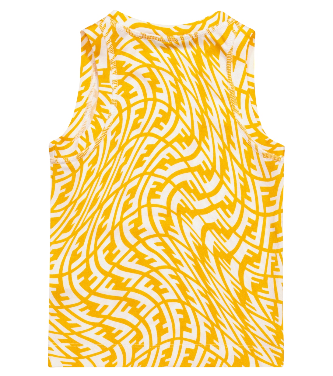 Tank top FF de tejido técnico | Fendi Kids