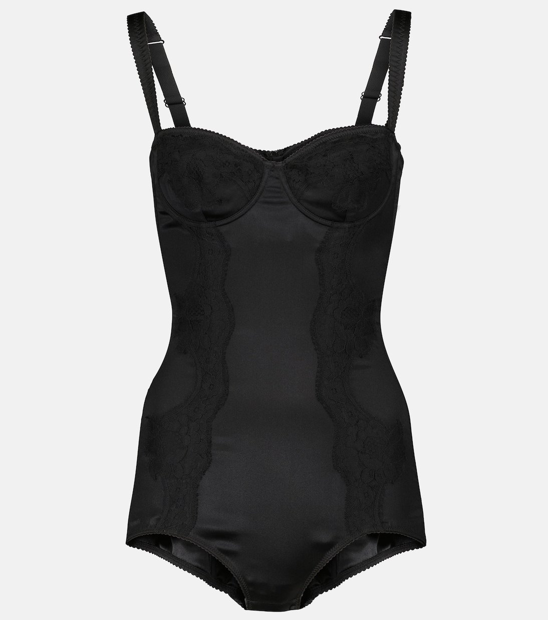 Body in seta con pizzo | Dolce&Gabbana