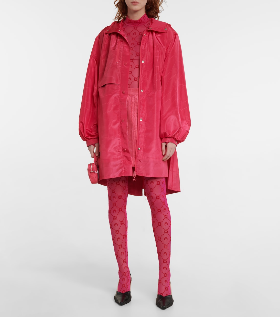 Hooded windbreaker jacket | Marine Serre