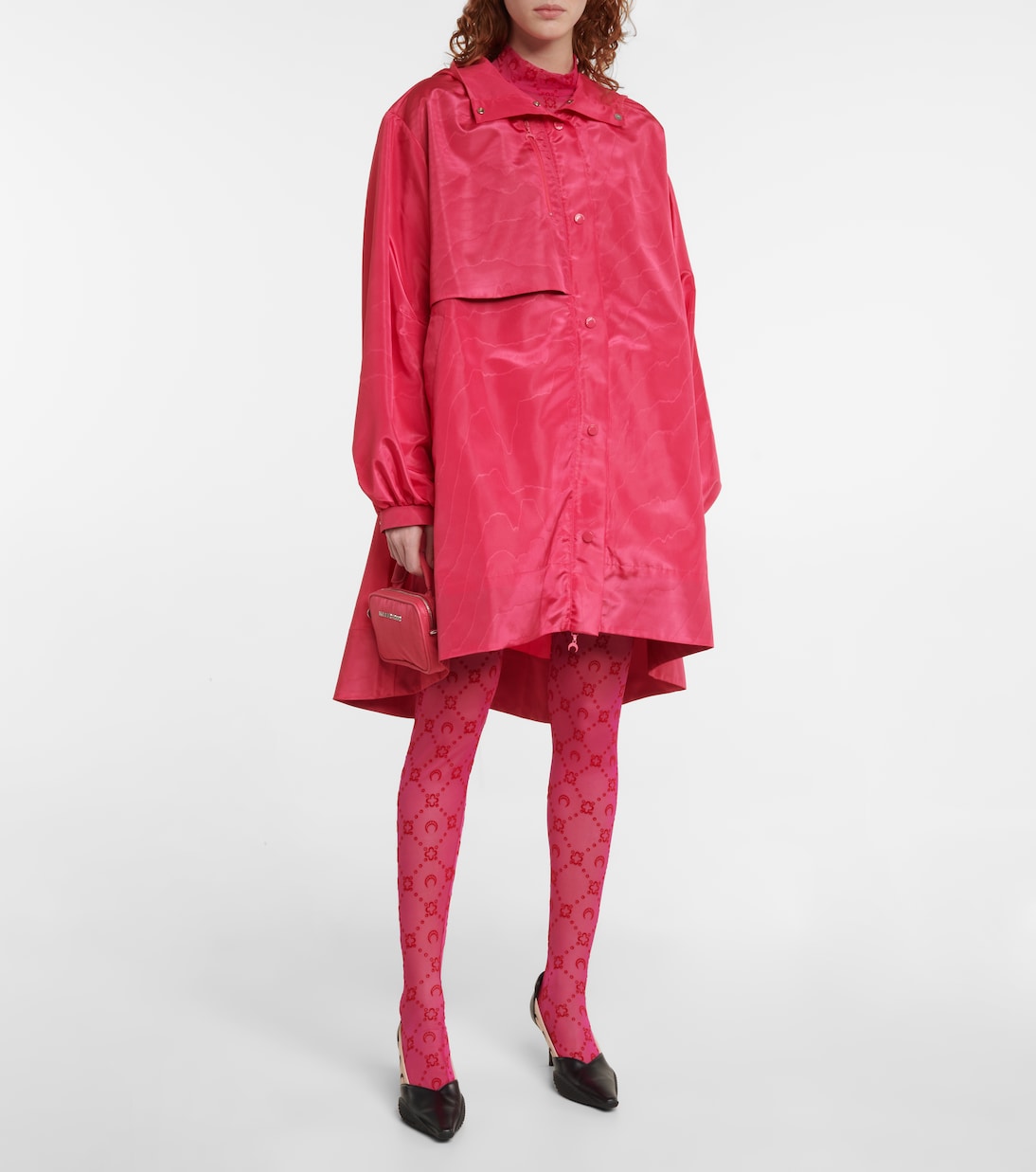 Hooded windbreaker jacket | Marine Serre