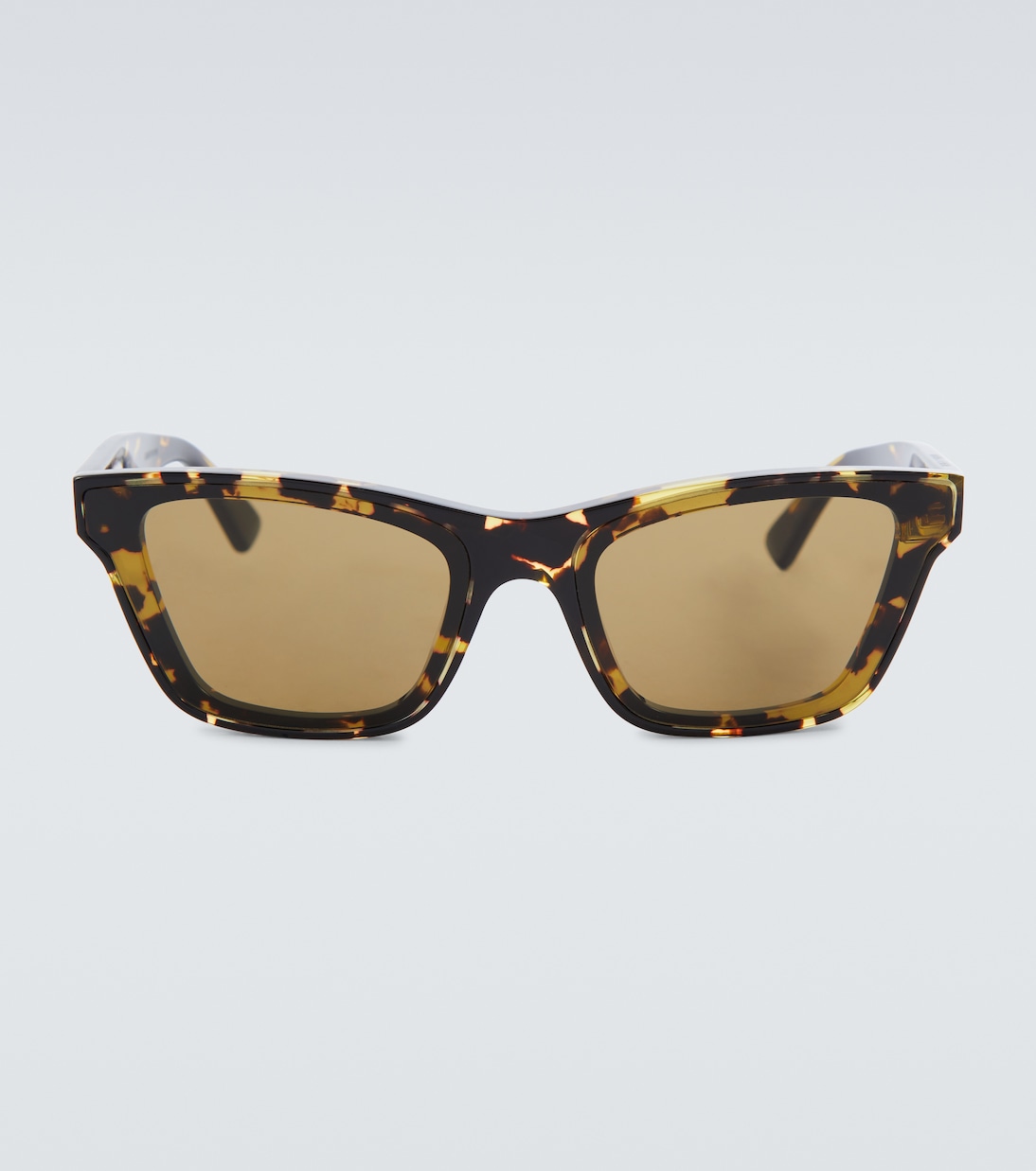 Occhiali da sole in acetato tartarugato | Bottega Veneta