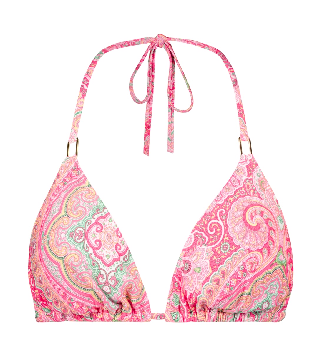 Cancun paisley triangle bikini top | Melissa Odabash